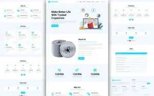 Crypto Website Template
